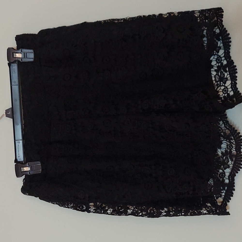 Black lace SKORTS!! Size 14W